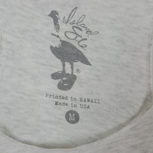 ISLAND SOLE RAZOR BACK TANK TOP - Picture 3 of 5